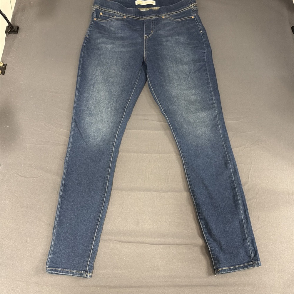 Signature by Levi Strauss & Co. Women's Skinny Jeans Dark Wash Blue Denim 33/32
